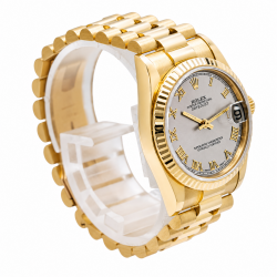 Rolex Datejust Presidental 31MM 68278 18KT Yellow Gold Watch